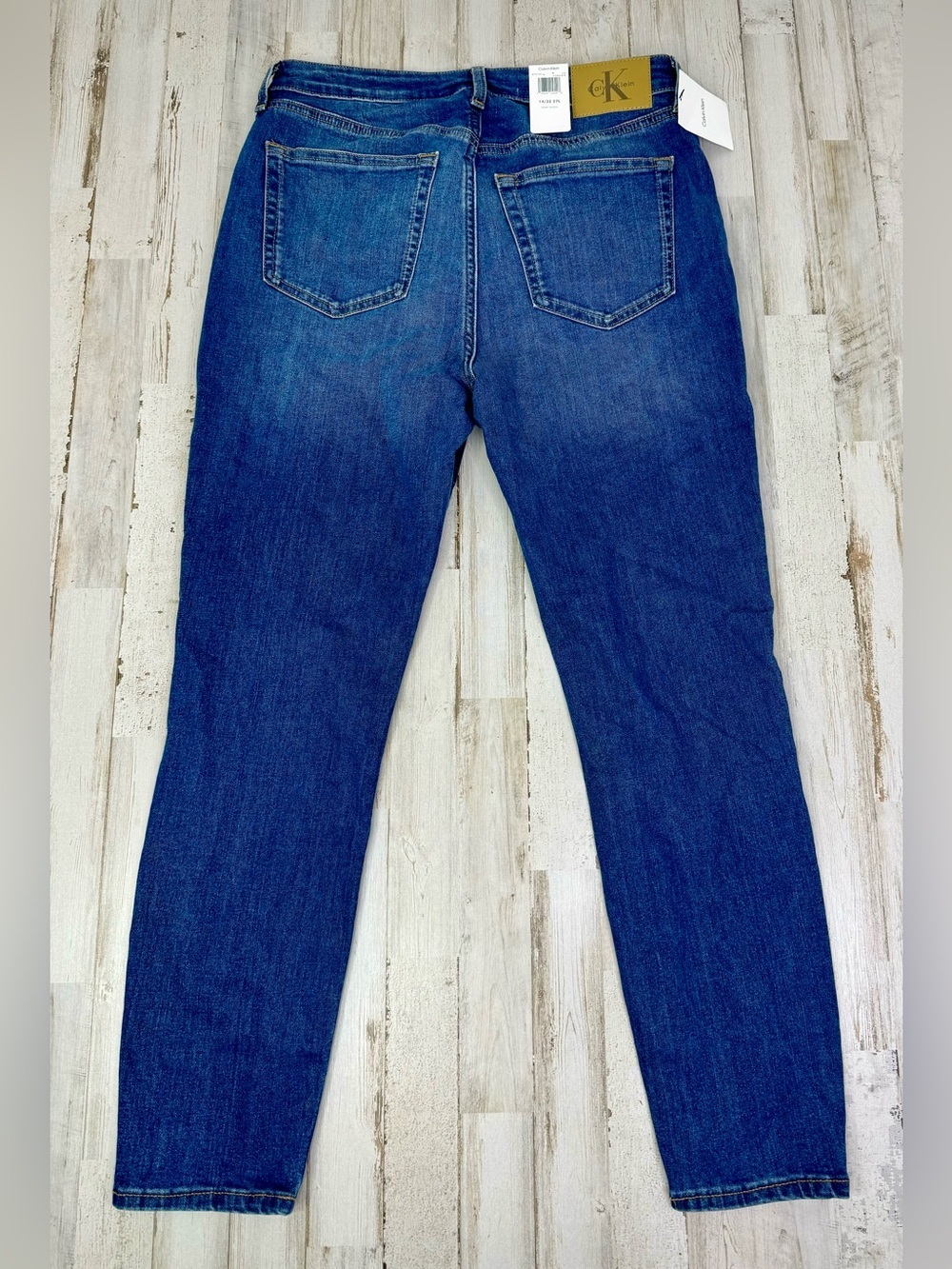 Calvin Klein Women's Size 32 Blue High-Rise Skinny Ankle NWT